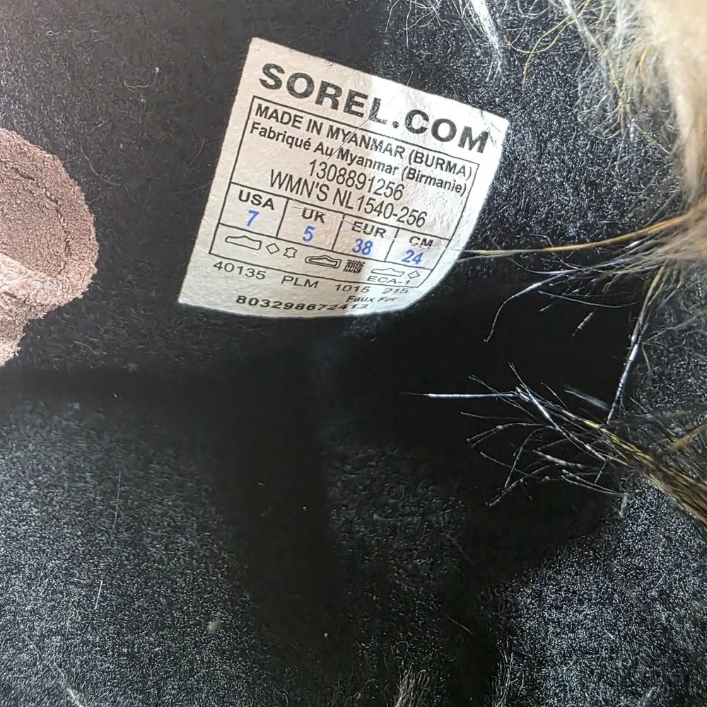 Sorel Women's Tofino II Faux Fur‎ Waterproof Winter Snow Boots Brown Size 7